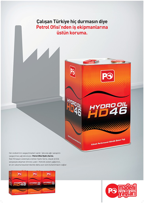 PETROL OFİSİ HYDRO OİL HD 46 